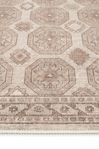 Arteluna Home Ayzen 18 Bej Vizon Etnik Geometrik Desenli Vintage Halı