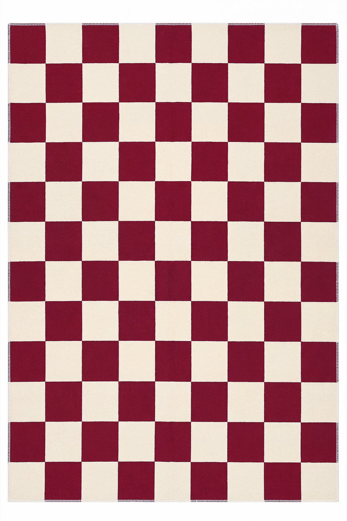 Odessa Bordo Krem Damalı Yıkanabilir Bohem Dijital Baskı Şönil Mutfak Salon Ev Oda Koridor Halısı